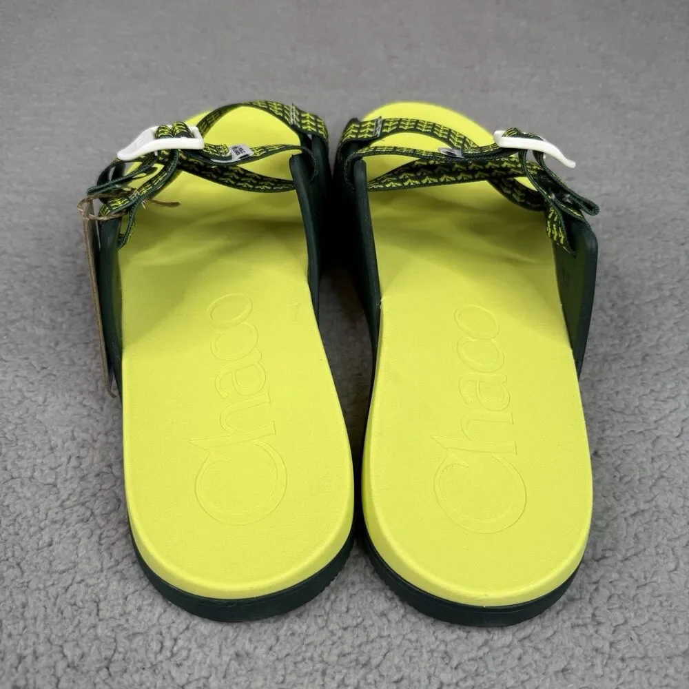 Chaco Chillos Slide Sandals Mens Size 15 Public Lands Evergreen Brand New In Box